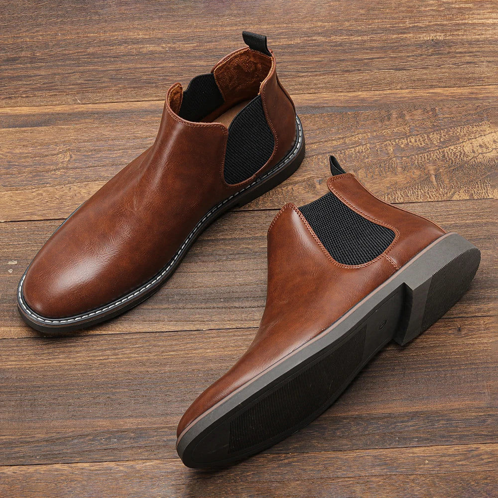 Boots Men Brand Top Quality 2025 Classic Comfortable Fashion Casual Ankle Boots - IFINDALL