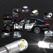 2-20 PCS T10 W5W LED Bulbs 12V Super Bright 3030 2SMD 7000K White Car Interior Dome Map Door Courtesy Dash License Plate Lights - IFINDALL