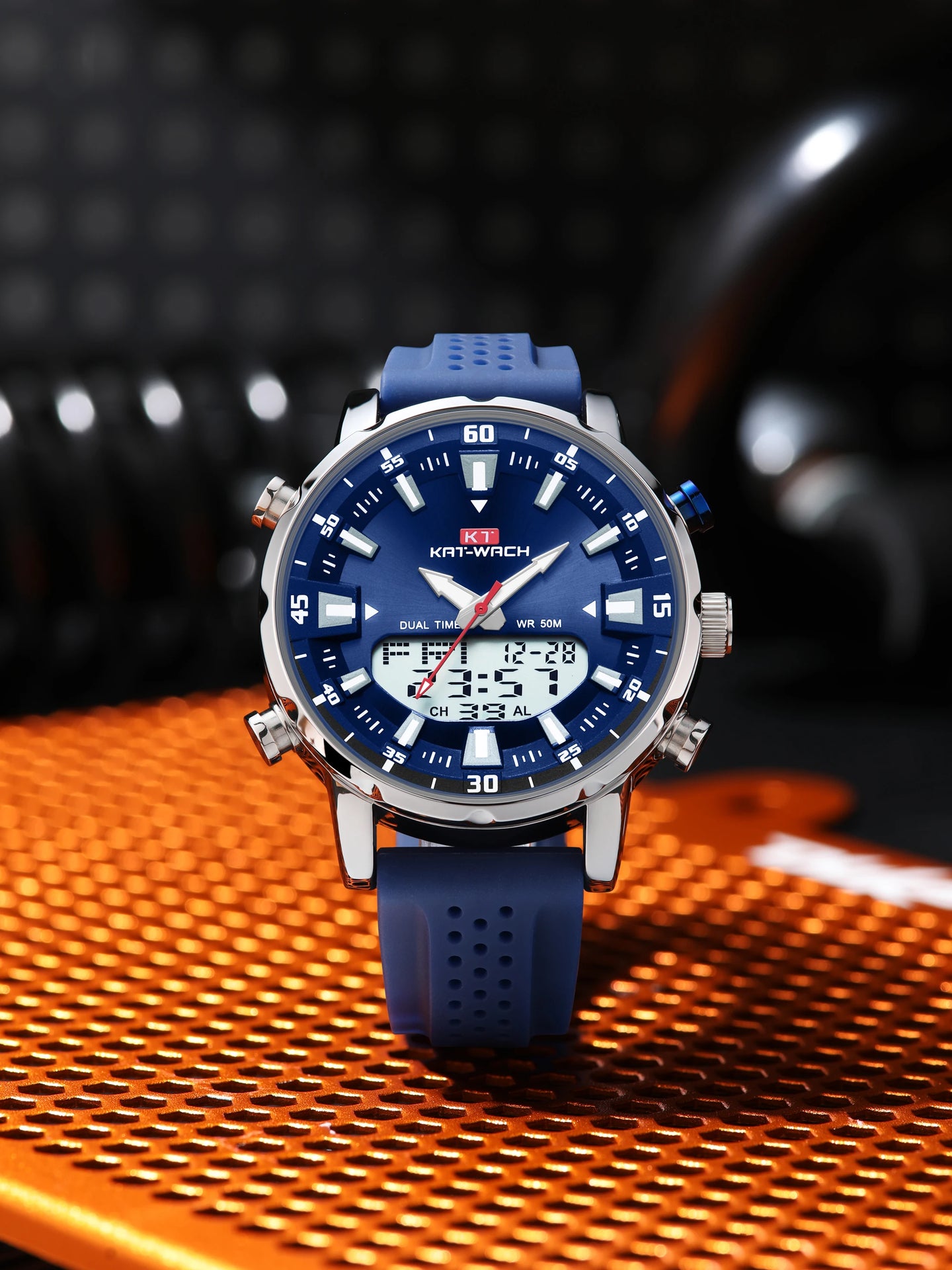 kat-wach Men's quartz watches original waterproof  high quality  automatic male timepiece black watch gifts for dad watches men - IFINDALL