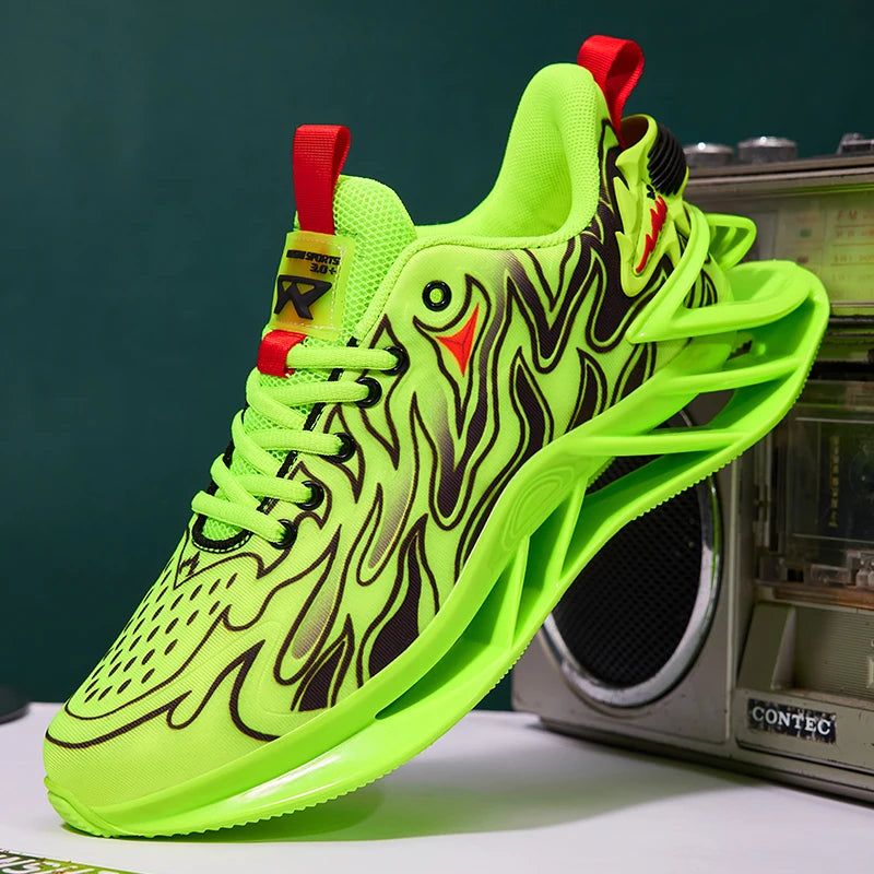 Men shoes Sneakers Male Luxury shoes Mens trend casual Shoes Trainer Race Breathable Shoes tenagers fashion blade running shoes - IFINDALL