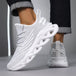 Men's Slip-On Shoes Shock Absorption Non-Slip Running Shoes for All Seasons Outdoor Workout Mesh Casual Shoe Zapatillas Hombre - IFINDALL
