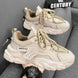 Men's Shoe Breathable Thick Soled Casual Sneakers Outdoor Running Four Seasons New Tennis Men Soft Soles Comfort Male Sneakers - IFINDALL