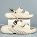 NEW Men's Massage Slippers Outdoor Sandals Beach Comfortable Soft Slides Casual Shoes Men Indoor Outdoor Slippers Big Size 39-48 - IFINDALL