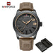 NAVIFORCE Men Wristwatch Top Brand Luxury Waterproof Watch Simple Sport Military Army Original Business Quartz Male Clock 9202 - IFINDALL