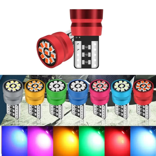 T10 W5W 168 192 Led Tail Light 2016 9smd 12V Auto Lamp CANBUS NO Error Car Marker Parking Bulb Licence Plate Light Car Lights - IFINDALL