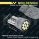 2/4/6/8/10/20 PCS T10 W5W LED Bulb CANBUS 12V 2016-9SMD Car Interior Dome Door Glove Box Trunk License Plate Lights White Yellow - IFINDALL