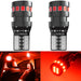 2x High Quality T10 W5W Orange Red 2015 LED Car Interior Reading Dome Light Marker Lamp 168 194 LED Auto Wedge Parking Bulbs - IFINDALL