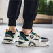 Men's Korean rotating buckle fashion casual sports shoes four season soft soled non slip outdoor running shoes student sneakers - IFINDALL