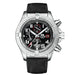 Automatic Mens Watch Self Wind Mechanical Canvas Style Genuine Black Blue Leather Multifunction Date Month Luminous Watches - IFINDALL