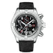Automatic Mens Watch Self Wind Mechanical Canvas Style Genuine Black Blue Leather Multifunction Date Month Luminous Watches - IFINDALL