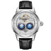 SEAKOSS Male Dual Earth Rotating Mechanical Men's Watch Automatic Movement Waterproof Clock Pilots 1963 Flywheel Wristwatches - IFINDALL