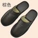 Genuine Cow Leather Slippers Homes In Indoor Slipper Spring Autumn Summer Men Women Elderly Non-slip Casual Single Slides Shoes - IFINDALL