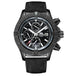 Automatic Mens Watch Self Wind Mechanical Canvas Style Genuine Black Blue Leather Multifunction Date Month Luminous Watches - IFINDALL
