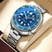 QINGXIYA Brand New Fashion Design Date Quartz Watch for Men Stainless Steel Waterproof Luminous Mens Watches Relogio Masculino - IFINDALL