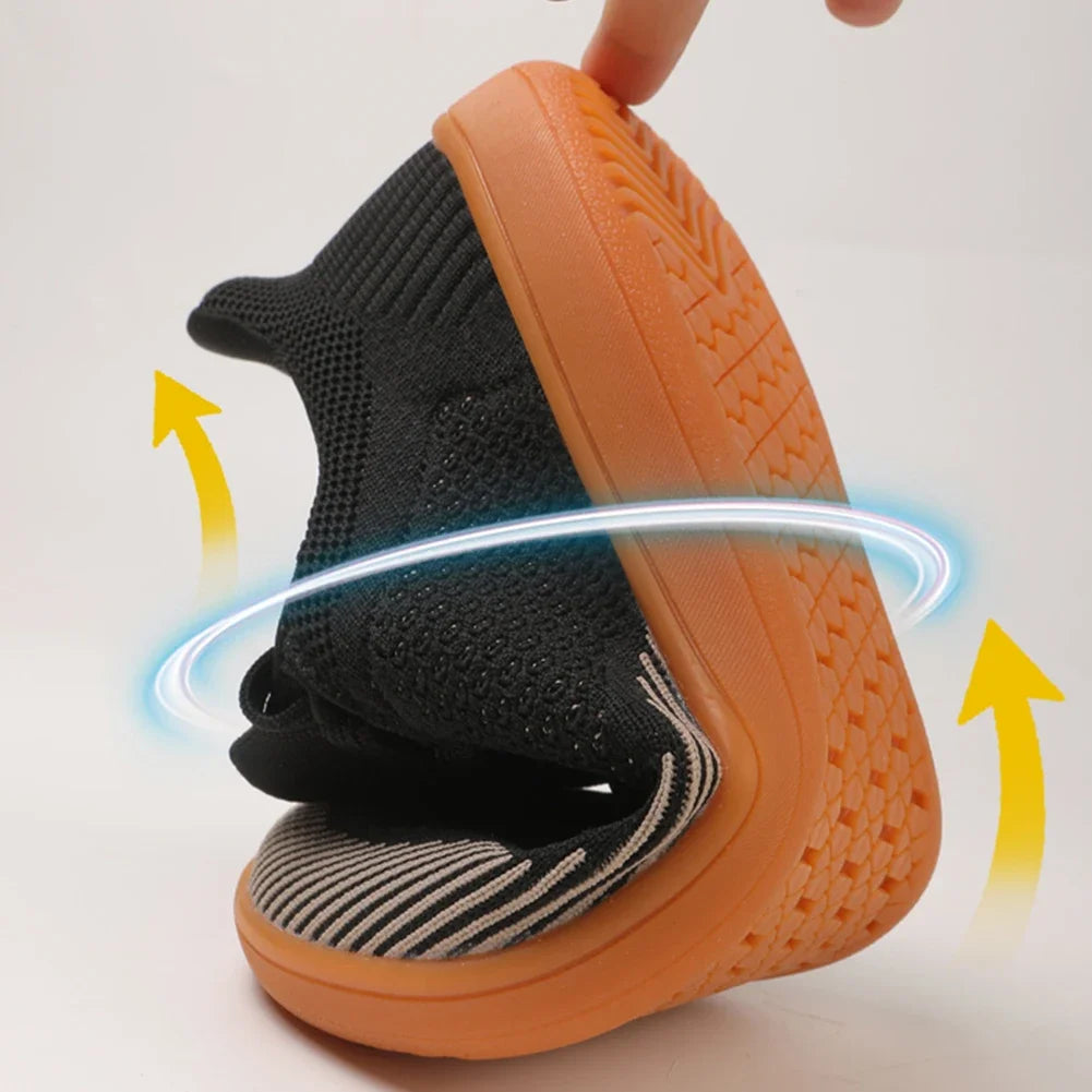 Minimalist Barefoot Shoes Breathable Wide Toe Cross Trainer Hands Free Walking Sneakers Lightweight Trekking Shoes for Men Women - IFINDALL