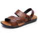 Mens Summer Sandals Outdoor Breathable Casual Sandalias  2025 Non Slip Beach Shoes Formal Office Walking Flats - IFINDALL