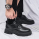 Casual leather shoes men's new business leather shoes British style student thick soled suit men's versatile trendy shoes - IFINDALL