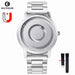 Fashion Magnetic Ball Quartz Watch Men Luxury Sport Waterproof EUTOUR Mens Watch Stainless Steel Male Clock Men Wristwatch 2024 - IFINDALL