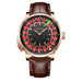 Pindu Player Gambling Series Men's Watch European Roulette Poker Game Fully Automatic Mechanical Sports Design Party Watch - IFINDALL