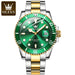 OLEVS Mens Quartz Watches Top Brand Luxury Business Waterproof Luminous Large Dial Men Wristwatches Sports Stainless Steel Watch - IFINDALL