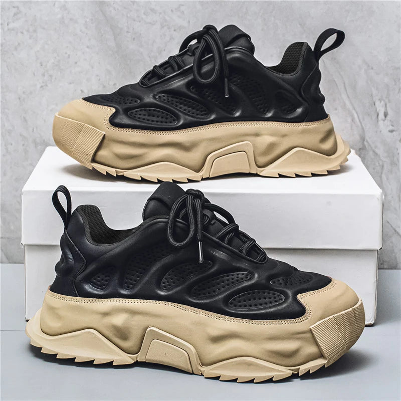 CYYTL Men Sneakers Platform Outdoor Shoes Casual Tennis Fashion Running Sports Hiking Designer Luxury Skateboard Leather Loafers - IFINDALL
