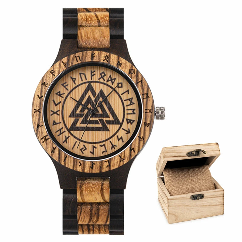 BOBO BIRD VIKING Watch Fashion Mens Watches Casual Wristwatch for Men Gift Box Packing - IFINDALL