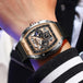 2024 New Sports Watch Men Top Brand Luxury Mens Watches Business Waterproof Military Quartz Chronograph Wristwatch Montre Homme - IFINDALL