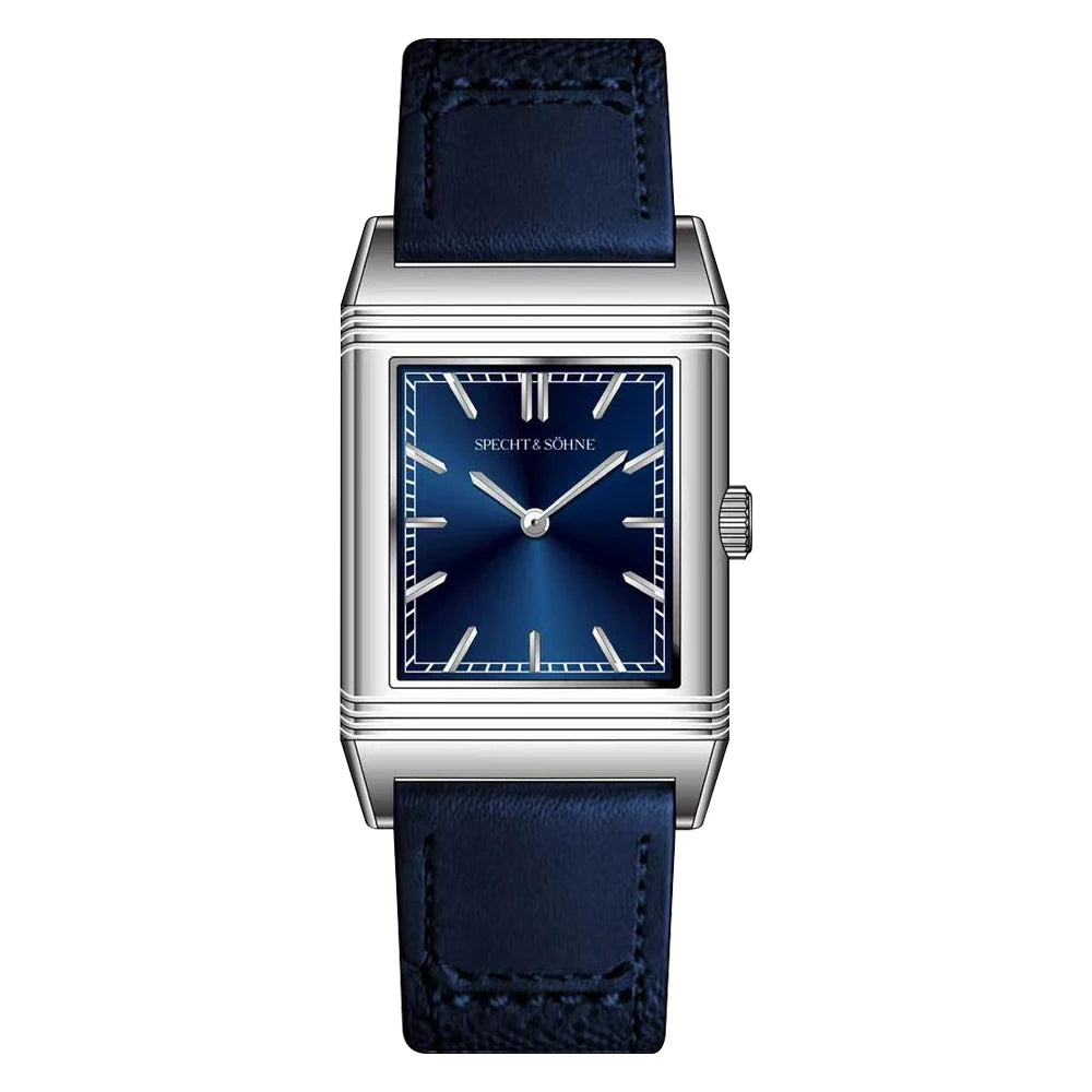 Specht & Söhne 2025 New fashion Square Watch For Men Ronda Movt Sports Watches Stainless Steel Sapphire Crystal 50M Waterproof - IFINDALL