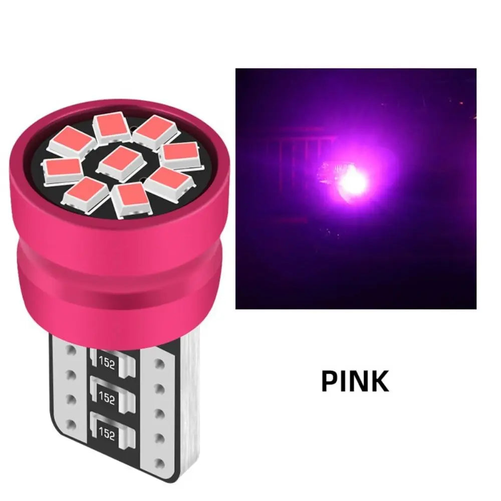 T10 W5W 168 192 Led Tail Light 2016 9smd 12V Auto Lamp CANBUS NO Error Car Marker Parking Bulb Licence Plate Light Car Lights - IFINDALL