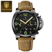 POEDAGAR Sports Military Watch For Men Waterproof Luminous Leather Man Watch Quartz High Quality Men's Sports Watches Male Reloj - IFINDALL