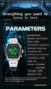 SANDA 6235 Dual Display Electronic Watch Barrel Big Dial Sports LED Analog Digital Chronograph Military Wristwatch 2025 - IFINDALL