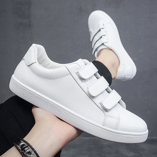 New autumn white shoes Fashion non slip board shoes Outdoor skateboarding loafers comfortable Shoe Flat Male Sneakers Tenis Para - IFINDALL