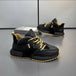Chunky Sneaker Men Designer Cover Bottom Shoes Fashion Casual Microfiber Leather Upper Increased Internal Platform Board Shoes - IFINDALL