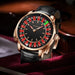 Pindu Player Gambling Series Men's Watch European Roulette Poker Game Fully Automatic Mechanical Sports Design Party Watch - IFINDALL