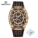 New NAVIFORCE Men's Quartz Multifunction Watches Fashion Sports Chronograph 5ATM Waterproof Silicone Band Casual Man Wrist Watch - IFINDALL