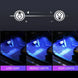 LED Car Interior Ambient Foot Strip Light Kit Accessories Backlight Remote App Music Control Auto RGB Decorative Lamp - IFINDALL