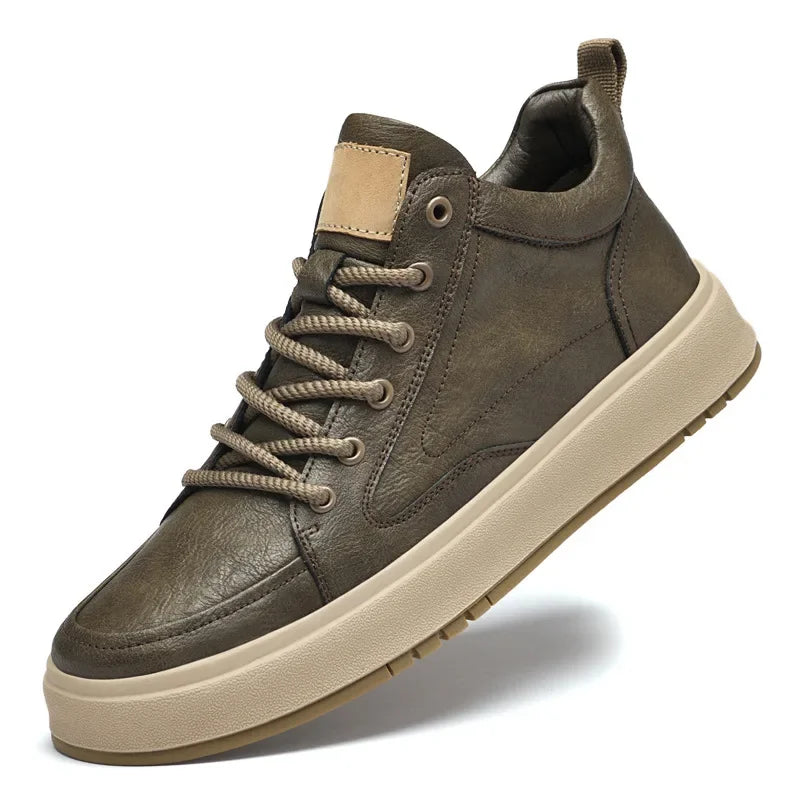2024 Men's Elevator Shoes Men Sneakers Height Increasing Shoes 6cm Inner Increasing Lift Shoes for Men Hidden Heels Casual Shoes - IFINDALL