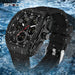 Men Sports Digital Wrist Watches For Male Clock Dual Display Man Tonneau Watches Chronograph Luminous Silicone Band Dropship - IFINDALL