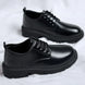 Luxury Men's Genuine Leather Business Formal Shoes British Style Men's Black Platform Lace Up Casual Shoes Zapatos De Cuero 2025 - IFINDALL