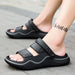 2025 Fashion Men Outdoor Sandals Slippers Beach Comfortable Slides Clogs Men Casual Shoes Garden Shoes Men Beach Slippers - IFINDALL