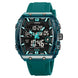 New LOQNCE  98003 Male montre homme Hour Sport Watches Digital Double Time Chronograph Watch Mens LED Week Display Wristwatches - IFINDALL