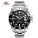 Luxury Brand Automatic Wrist Watches Tevise Stainless Steel Date Calendar Watch Diver Waterproof Military Men's Mechanical Watch - IFINDALL