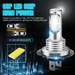 2Pcs H7 H4 Led Car Headlight  Super Bright CSP LED Headlight Fog DRL Bulbs Kit High Low Beam White - IFINDALL