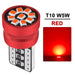 2/4/6/8/10/20 PCS T10 W5W LED Bulb CANBUS 12V 2016-9SMD Car Interior Dome Door Glove Box Trunk License Plate Lights White Yellow - IFINDALL
