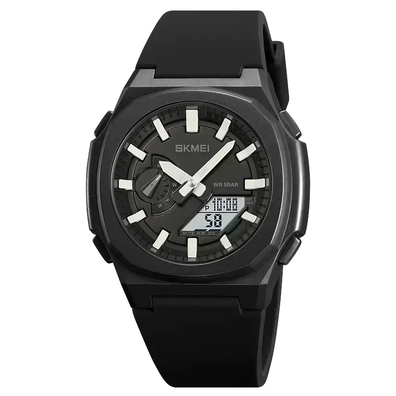 SKMEI Sports Waterproof Watch Men's Countdown Clock Code 5 Alarm Clock Date Clock and Japanese Digital Movement 2091 2100 1816 - IFINDALL