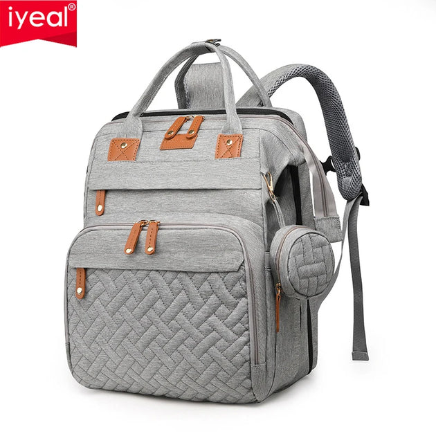 Mommy Bag Mother And Baby Bag With Mosquito Net Crib Usb Charging Multifunctional Mother Bag - IFINDALL