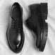 New Luxury Men's Brogues Leather Elevator Shoes Man Height Increase Insole 8cm/10cm Black Formal Business Wedding Work Men Shoes - IFINDALL