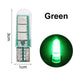 T10 5050 6SMD Led Bulbs Car Clearance Lamp W5W High Temperature Resistant Silicone Width Indicator Light License Plate Light - IFINDALL