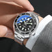 QINGXIYA Brand New Fashion Design Date Quartz Watch for Men Stainless Steel Waterproof Luminous Mens Watches Relogio Masculino - IFINDALL