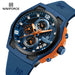 NAVIFORCE Original Watches for Man Silicone Strap Waterproof Men Quartz Wrist watch Casual Sport Date Display Clock Reloj Hombre - IFINDALL